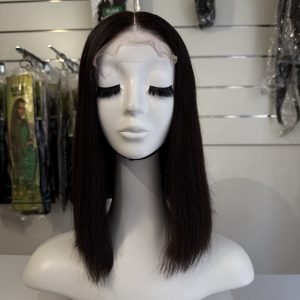 Perruque Virgin Hair SDD Straight 14 pouces vue de face