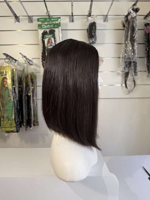 Perruque Virgin Hair SDD Straight 14 pouces vue de profil