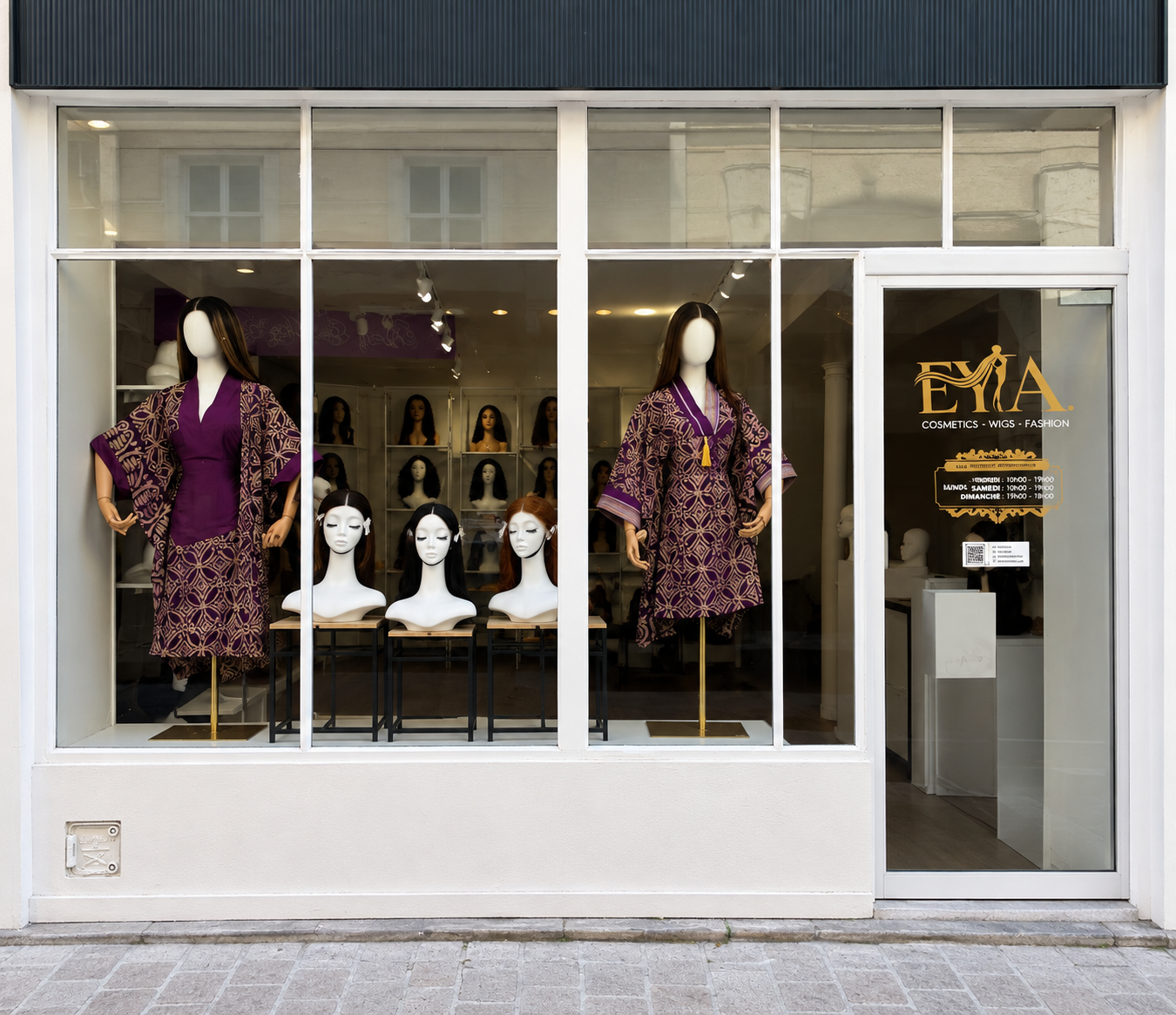Façade de la boutique EYA à Orléans